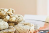 Spiced White Chocolate Chip Cookies