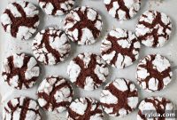 Decadent Chocolate Crinkle Cookies