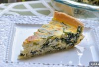 Creamy Spinach and Ricotta Quiche