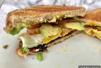 Avocado Bacon Egg Morning Stack