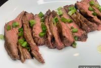 Golden-Crusted Marinated Flank Steak