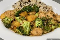 Tropical Pineapple Chicken & Broccoli Stir-Fry