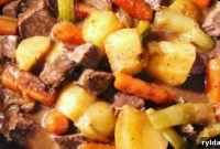 Fall-Apart Tender Slow Cooker Pot Roast