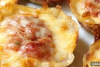 Cauliflower Pizza Poppers