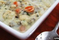 Comforting Creamy Chicken and Wild Rice Soup
