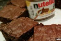 Decadent Nutella Brownies