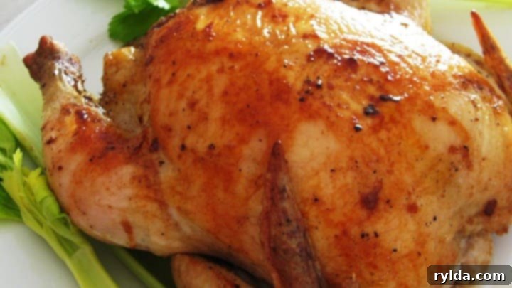 The Juiciest Roasted Chicken with Crispy Skin