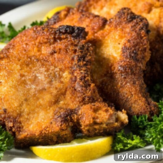 Dijon Breaded Pork Chops