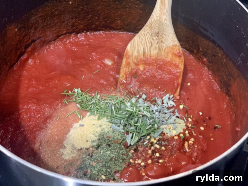 Classic Baked Rigatoni 3 Seasonings for baked rigatoni sauce