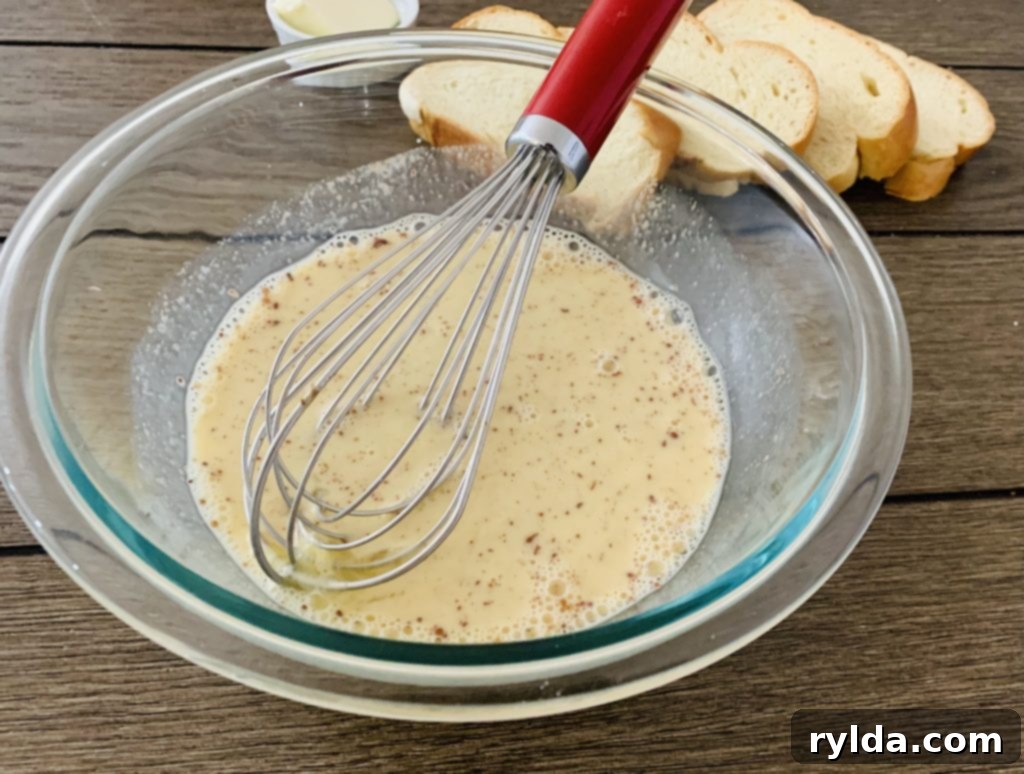 Decadent Challah French Toast 5 Egg Mixture for Challah French Toast