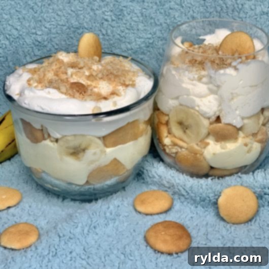 Chilled Banana Pudding Parfaits 3 Cold Banana Pudding Parfaits