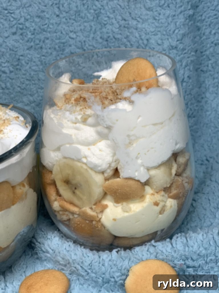 Chilled Banana Pudding Parfaits 5 Cold Banana Pudding Parfait