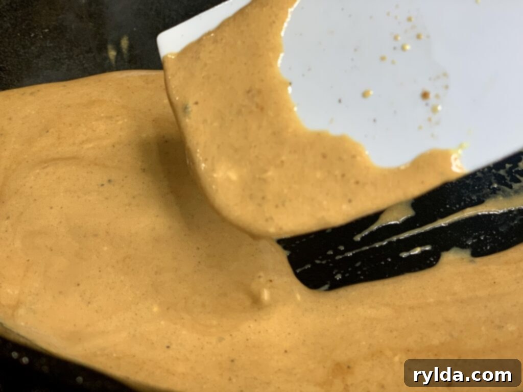 Finished Dijon Mustard Gravy