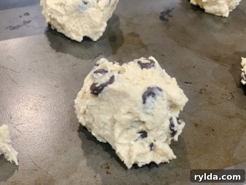Smoothing the edges of the ice cream sandwich