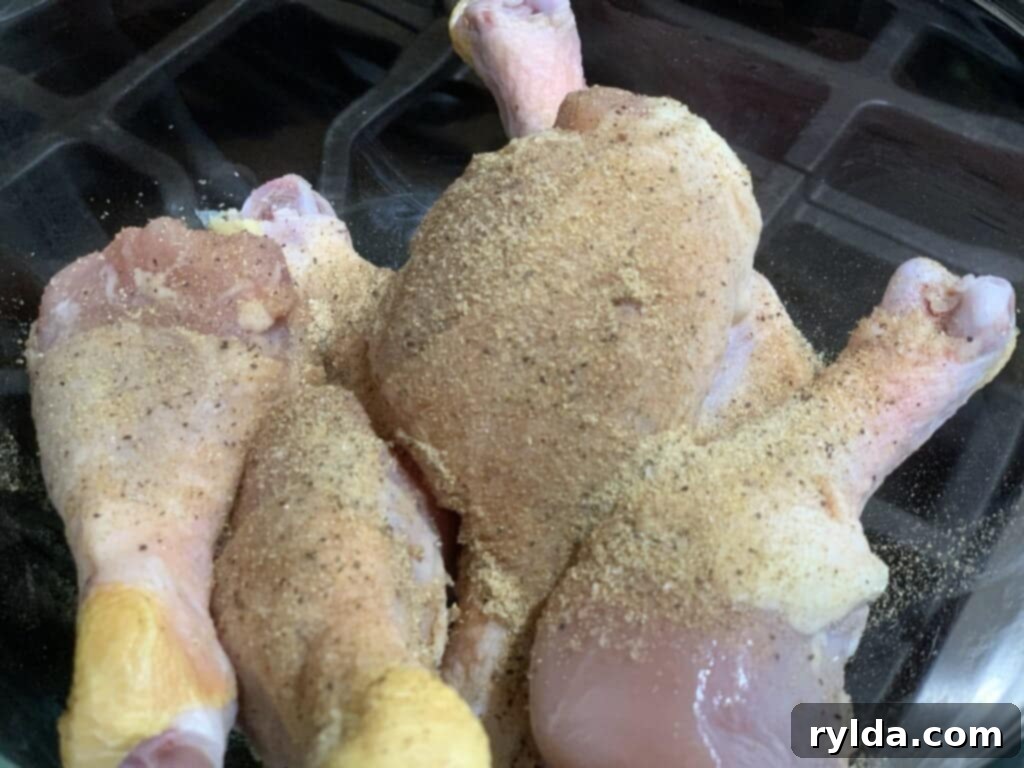 Glazed Chicken Drumsticks after baking