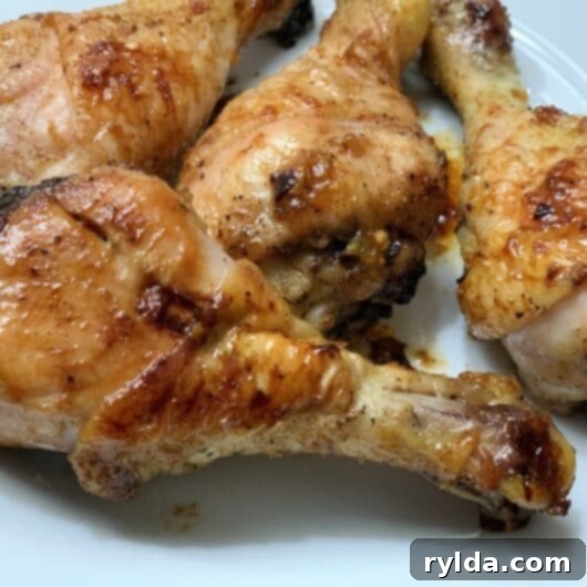 Glazed Chicken Drumsticks
