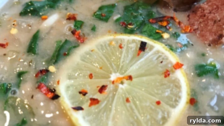Creamy Italian White Bean Soup