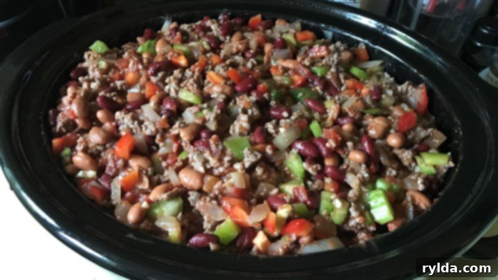 Slow Cooker Chipotle Chili