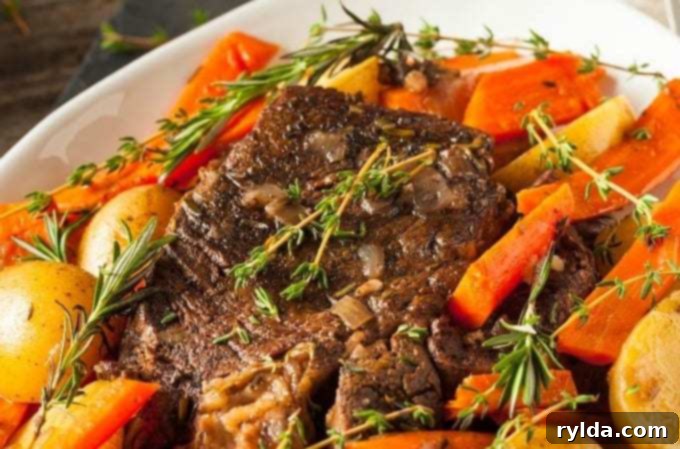 Best Ever Slow Cooker Italian Beef Roast