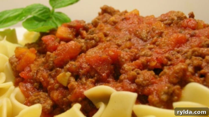 Slow Cooker Bolognese