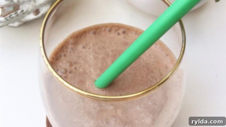 Coffee Brownie Milkshake