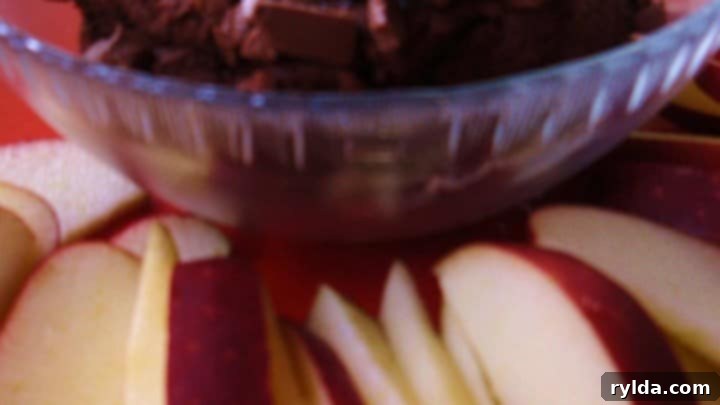 Healthy Brownie Dip